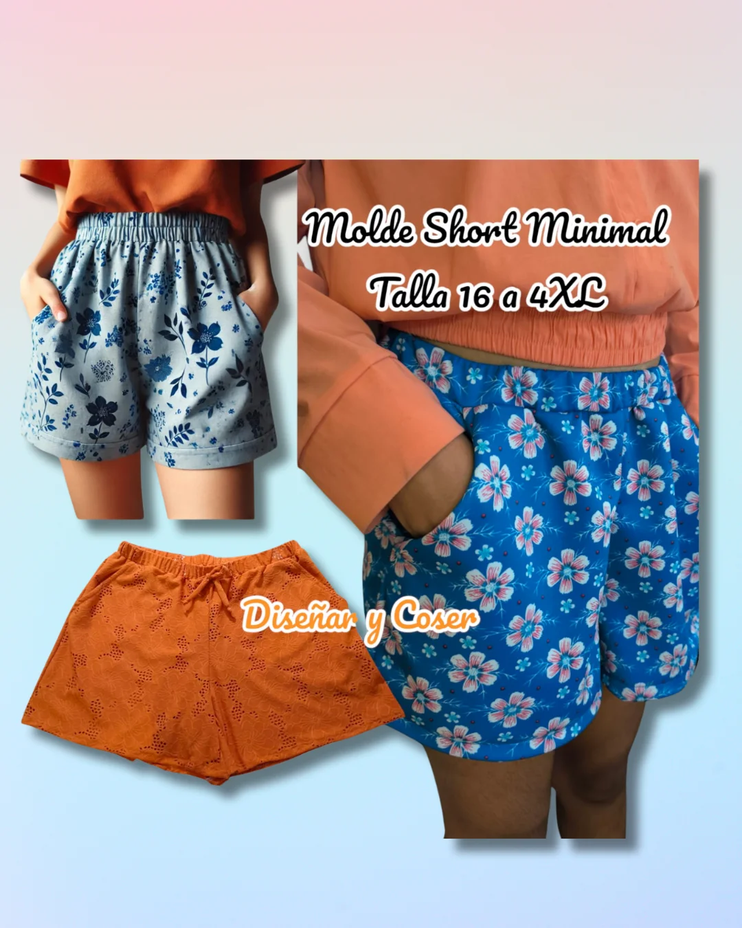 Molde Short Minimal Dama